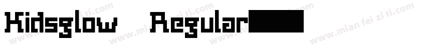 Kidsglow Regular字体转换